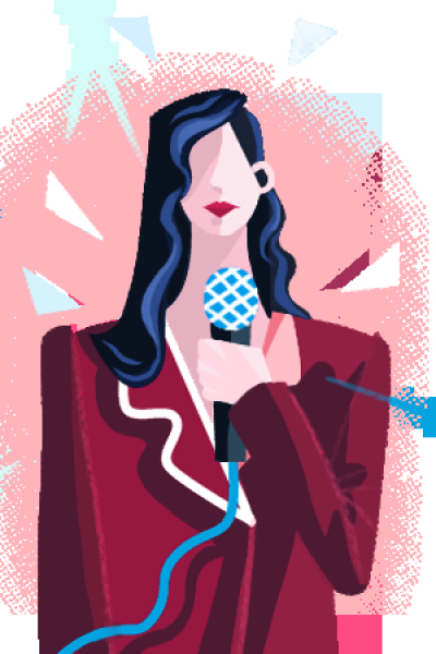 На что живет телеведущая?