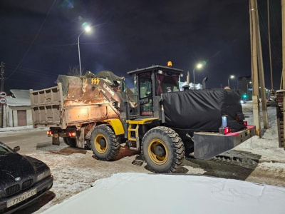 Более 20 тысяч кубометров снега вывезли из Астаны за сутки