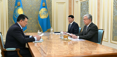 Глава государства принял вице-премьера Бозумбаева