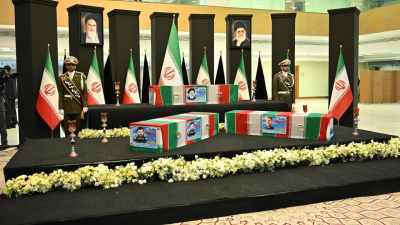 Спикер Мажилиса по поручению главы государства принял участие в церемонии прощания с президентом Ирана