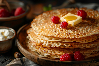 Тонкие блины как у бабушки: рецепт на 1 литр молока со вкусом ностальгии