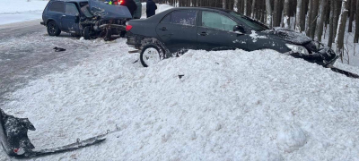 В Нижнекамском районе водитель легковушки не справился с управлением и устроил ДТП