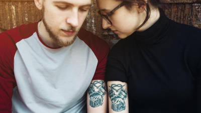 Парные тату: варианты для супругов, влюбленных и просто друзей