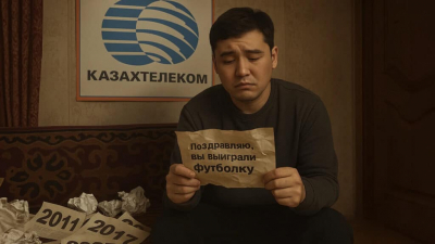 Казахстанец 14 лет не может получить выигранную футболку от «Казахтелекома»