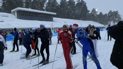 В Казани в рамкаж &laquo;Лыжни России&raquo; прошел забег руководителей