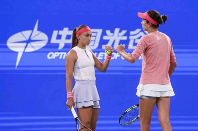 Данилина с Крунич с трудом вышли в полуфинал Wuhan Open-2025