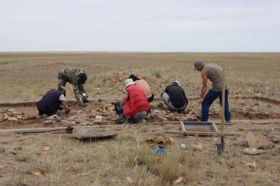 Могилу захороненного 800 лет назад ребенка нашли в Карагандинской области