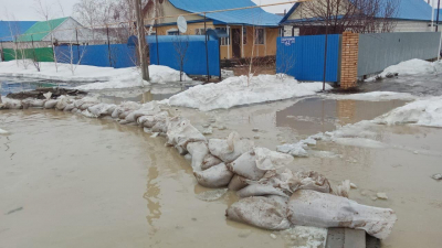 Противопаводковые работы в ЗКО продолжаются