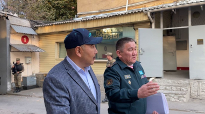 В Нацгвардии провели встречу с Олимпийским чемпионом Ермаханом Ибраимовым