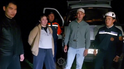 Спасатели вышли на помощь туристам в горах Туркестанской области