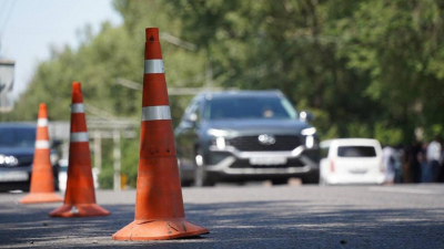 Два участка дороги закроют на сутки в Алматы