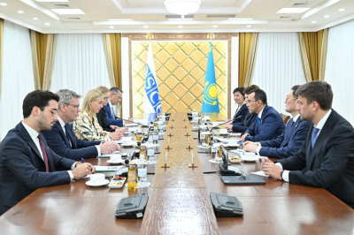 Реализацию совместных проектов обсудили Ашимбаев и Валтонен