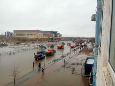 Народный репортер. Саздинка вышла из берегов (видео)