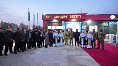 В Туркестанской области создан новый пожарный пункт для защиты восьми тысяч жителей