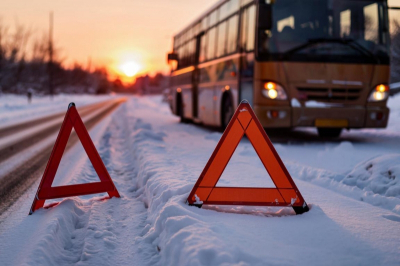 В прикамской полиции назвали виновника ДТП двух пассажирских автобусов