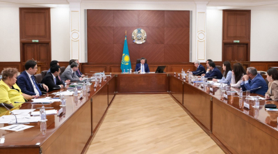 Экспертная встреча в Правительстве РК