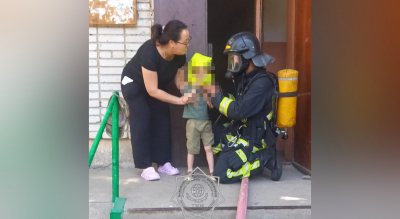 В многоэтажке Уральска произошел пожар